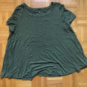 American Eagle - Olive Green tshirt